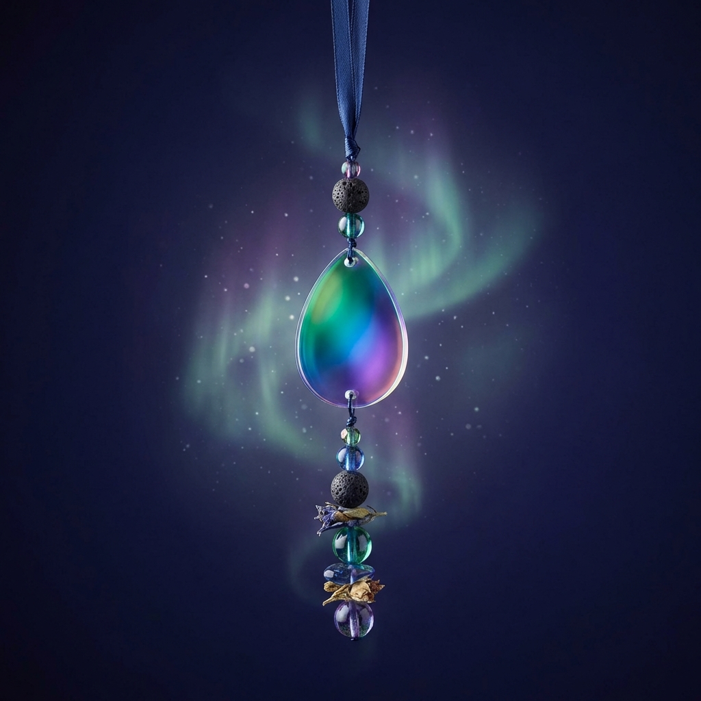 Energy Charm | Crystal Aroma Pendant | Aurora Dream Beauty