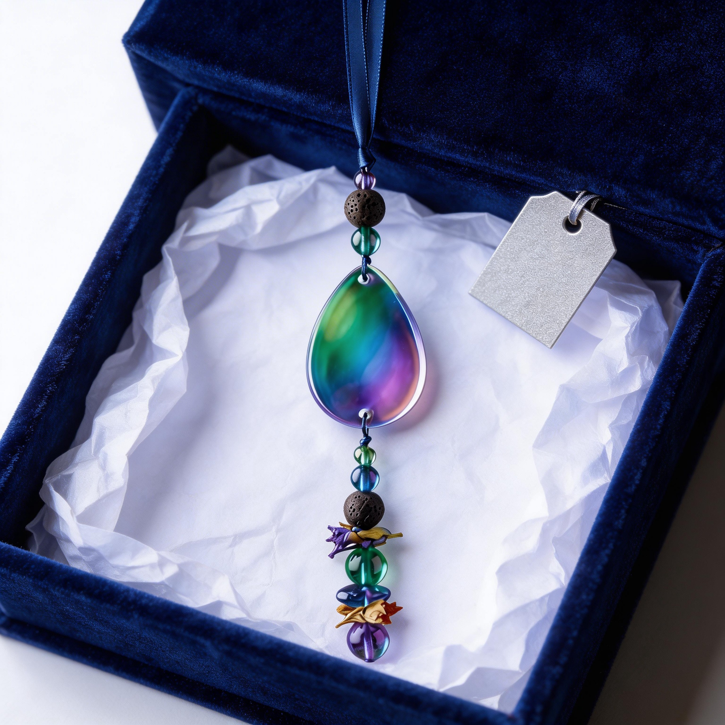 Energy Charm | Crystal Aroma Pendant | Aurora Dream Beauty