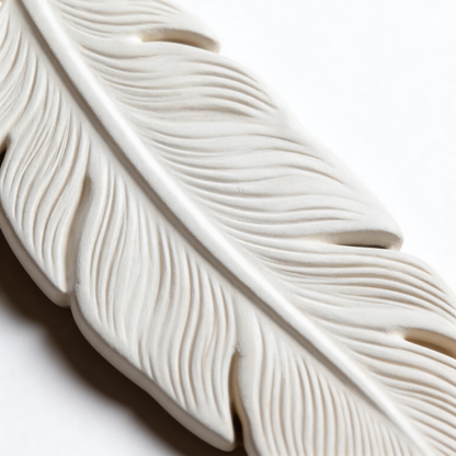 Rustic Style | Ceramic Aroma Pendant | Feather Soft Elegance