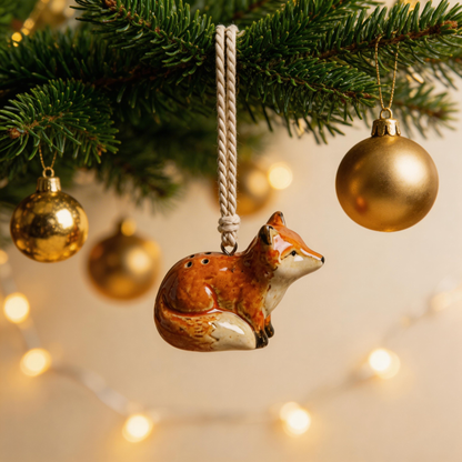 Woodland Favorite | Ceramic Aroma Pendant | Cozy Fox Charm