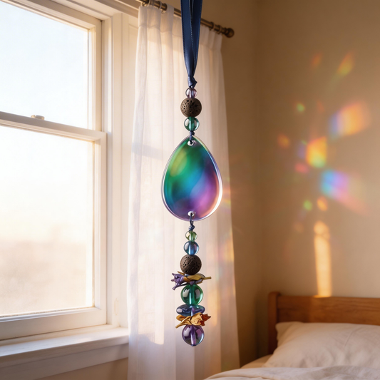 Energy Charm | Crystal Aroma Pendant | Aurora Dream Beauty